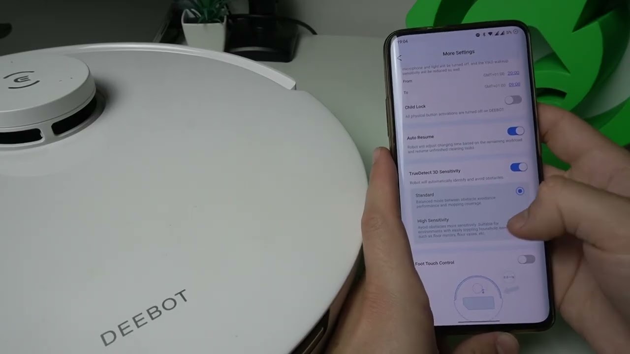 ECOVACS Deebot T30 Pro – How to Enable True Detect 3D