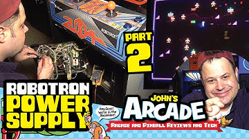 Williams Robotron Arcade Switching Power Supply Adapter install - Part #2