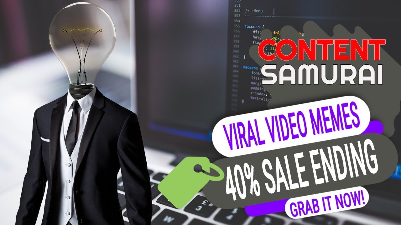 Content Samurai + FREE Video Marketing Mastery Pack Ending Now | Content Samurai Discount | Grab it