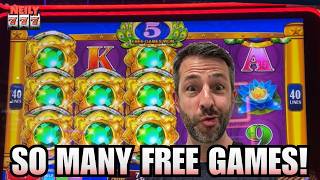 5,000,000 FREE GAMES ~ Well Almost, it was a lot. ADORNED PEACOCK SLOT MACHINE BIG WIN! screenshot 2