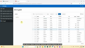 Add filter to interactive grid by JavaScript in Oracle APEX