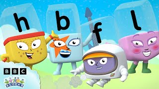 letter sounds h b f l lesson four phonics made easy alphablocks