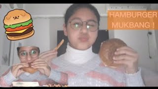 HAMBURGER MUKBANG !