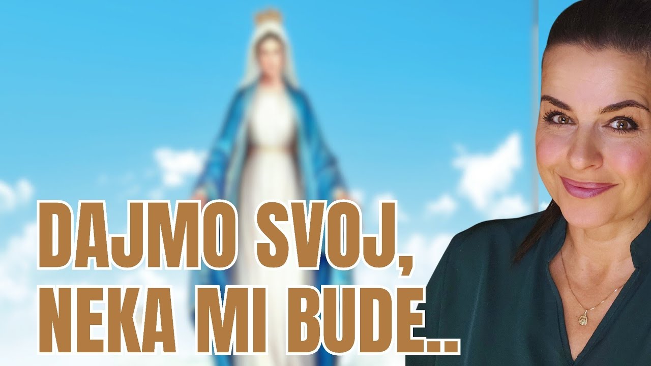 Evo službenice Gospodnje, neka mi bude po tvojoj riječi. Hodajmo s Gospodinom,  svaki dan! 20.12.25 