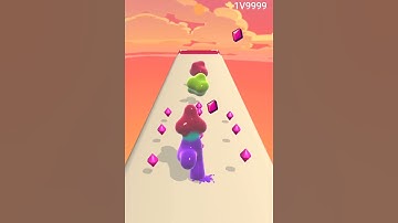 BLOB RUNNER 🌈3D : All Levels Gameplay NEW LEVELS #1