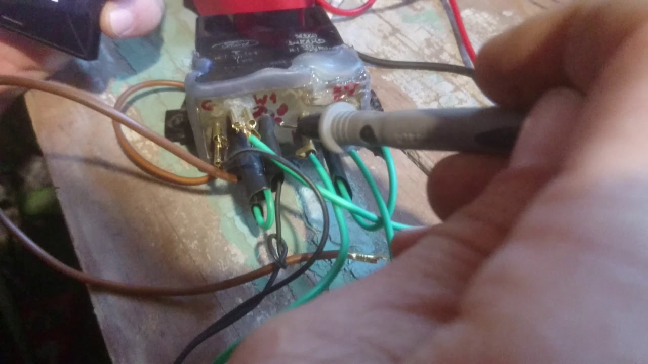 Ремонт реле ЭФУ Форд транзит (свеча накала) см. описание!!! - YouTube