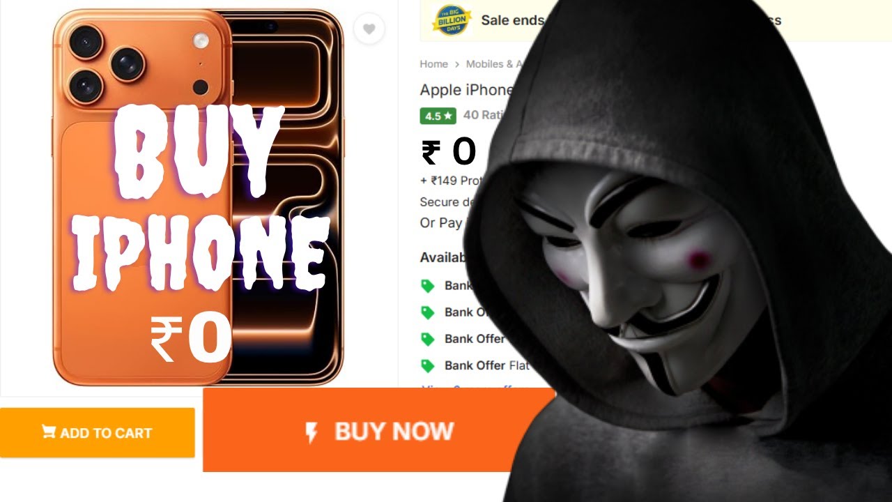How hackers buy anything at ₹ 0 Rupees