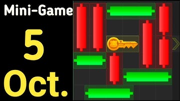 5 October Mini Game Key 100% Solved | Hamster Kombat Puzzle For Today