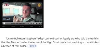Famous tommy robinson breaches libel injunction ..yaxley lennon vs jamal hijazi Wealth