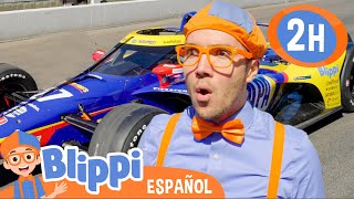 Blippi en el Indianapolis Motor Speedway | Aprende con Blippi | Videos educativos para niños