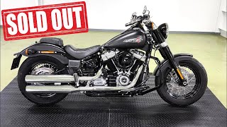 SOLD OUT!!2018年モデル FLSL ソフテイルスリム ブラックデニム 967km