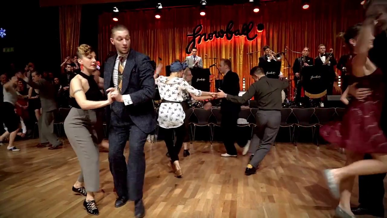 The Snowball 2016 - Lindy Hop Invitational Strictly - Warm Up