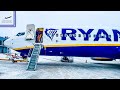 4k tr  ryanair with old interior d  boeing 737800  venice treviso to brussels charleroi