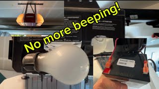How to replace Liftmaster garage door opener backup battery.