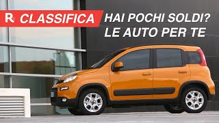 Migliori auto a 10.000 euro (circa) - Fiat Panda e le altre