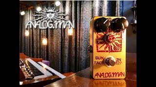 ギター Analog.man Sunface Fuzz 2n527 ANALOGMAN SUNFACE 2n527 | GERMANIUM FUZZ - YouTube
