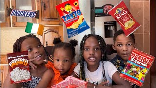 South Africans🇿🇦 trying Irish 🇮🇪Snacks for the First Time
