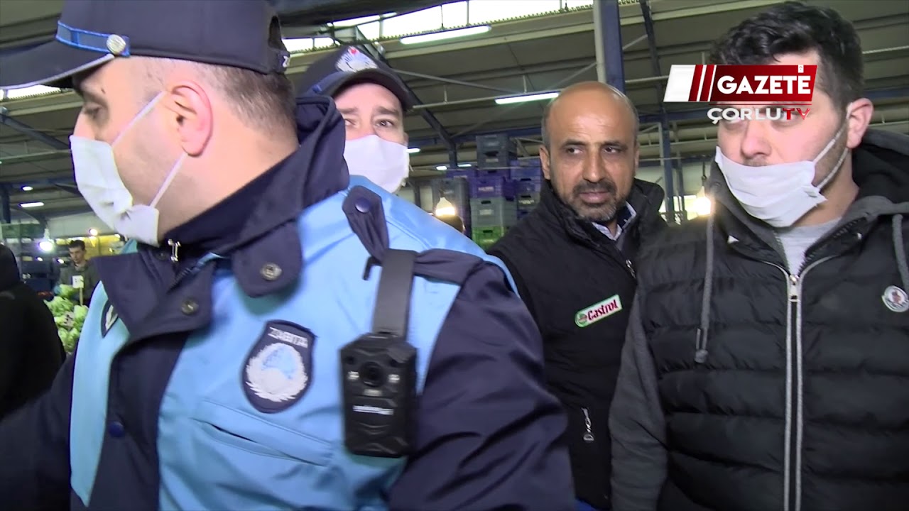 Çorlu İlçesinde Perşembe Pazarında Koronavirüs Tedbirleri Kapsamında Kurallara Uyuluyor Mu?