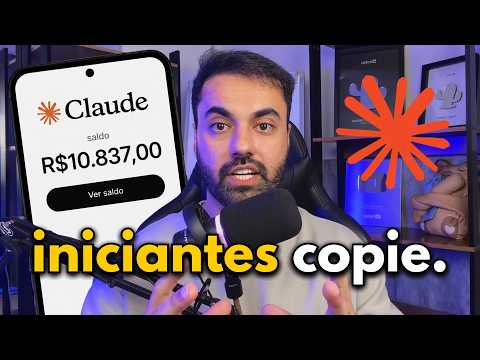 3 Formas de GANHAR DINHEIRO na Internet USANDO CLAUDE! (PASSO A PASSO)