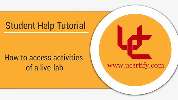 How to access activities of a live lab