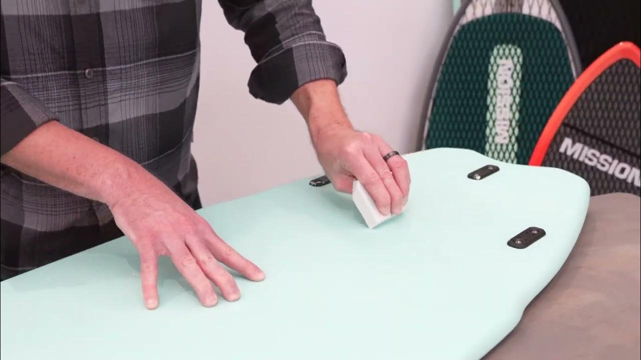 How To Wax Your Board KILO WaxHybrid Wakesurfer YouTube