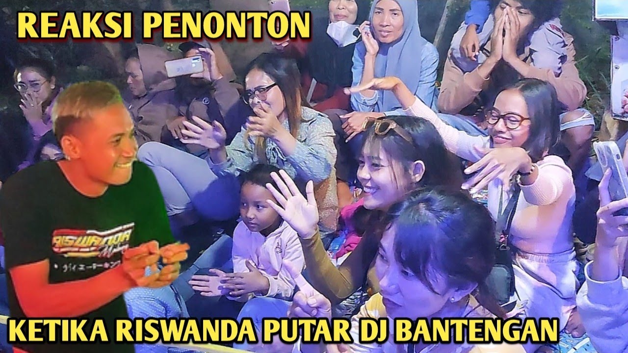 BEGINI REAKSI PENONTON KETIKA RISWANDA KARNAVAL PUTAR DJ BANTENGAN 😁