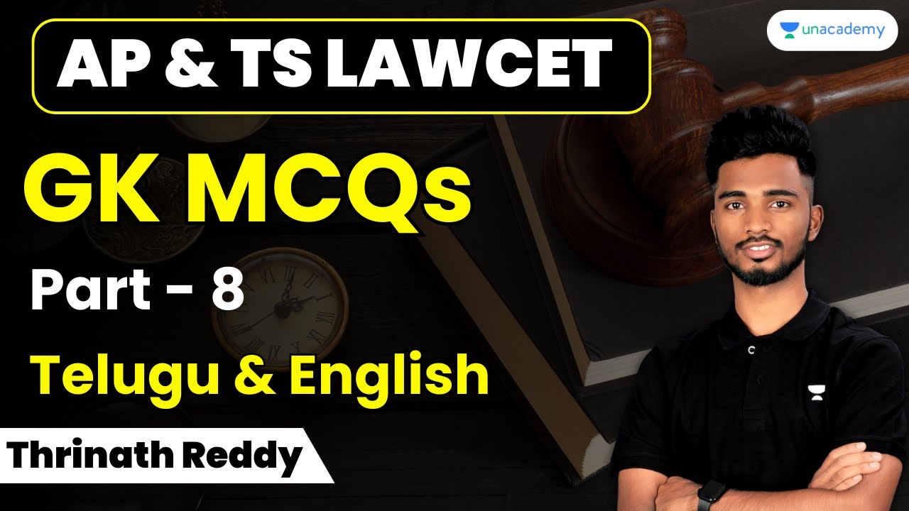 GK MCQs for TS and AP Lawcet 2023 | Part 8 | Thrinath Reddy - YouTube