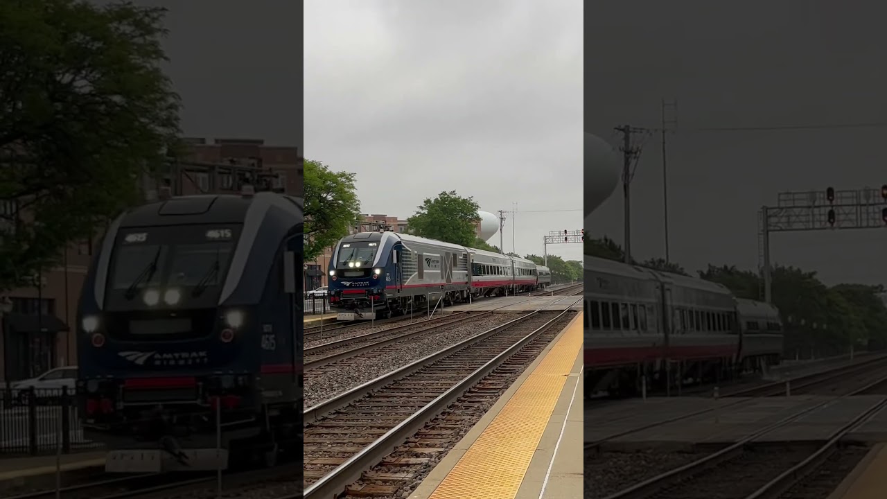 Amtrak Illinois Zephyr in LaGrange 