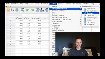 Paired T-Test on SPSS + Assumption Check + APA Write Up + Graph