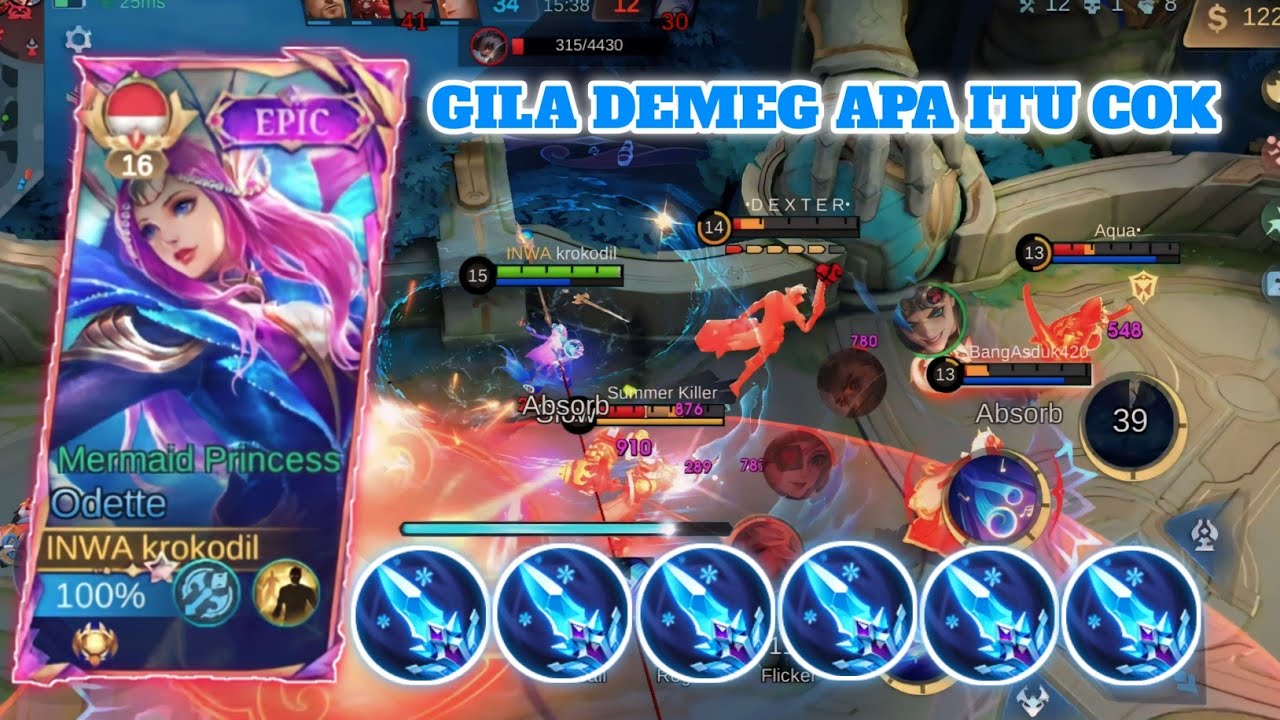 buset-damage-apa-itu-odette-modal-ice-queen-wand-youtube