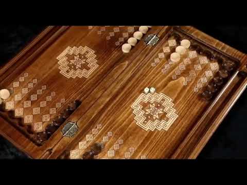 Échiquier Original En Bois De Grande Taille 