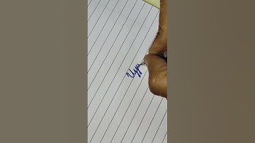 Ujjwal name in cursive writing #viral #trending #shorts #youtube