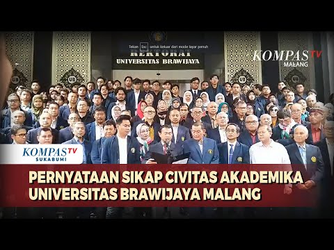 Civitas Akademika Universitas Brawijaya Malang Kritik Jokowi, Minta Netral dalam Pemilu 2024