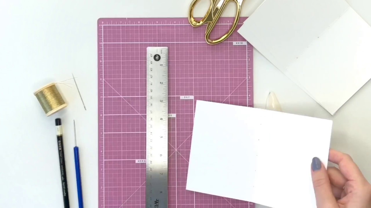 How to Make Your Own Art Journal Part 1 - YouTube