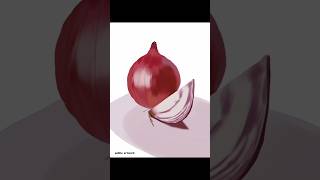 onions painting #tutorial #digitalart #painting #ibispaintx #art #shorts
