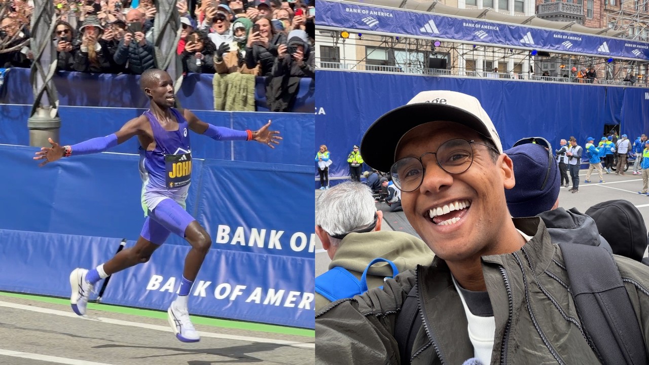Boston Marathon 2026 - Live from the Finish Line