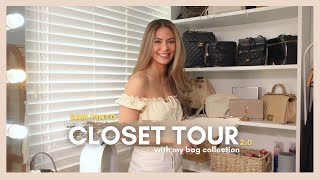 My CLOSET TOUR 2.0 with Bag Collection + GIVEAWAY