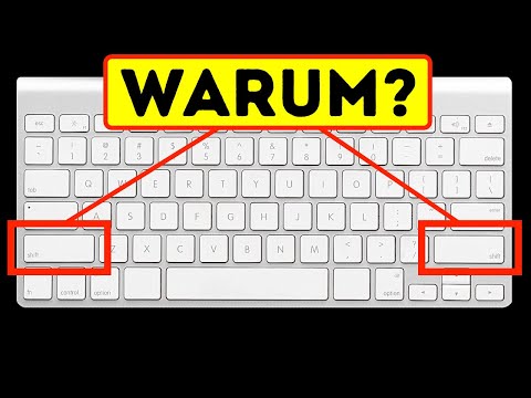 Video: Welches ist die Umschalttaste auf der Tastatur?