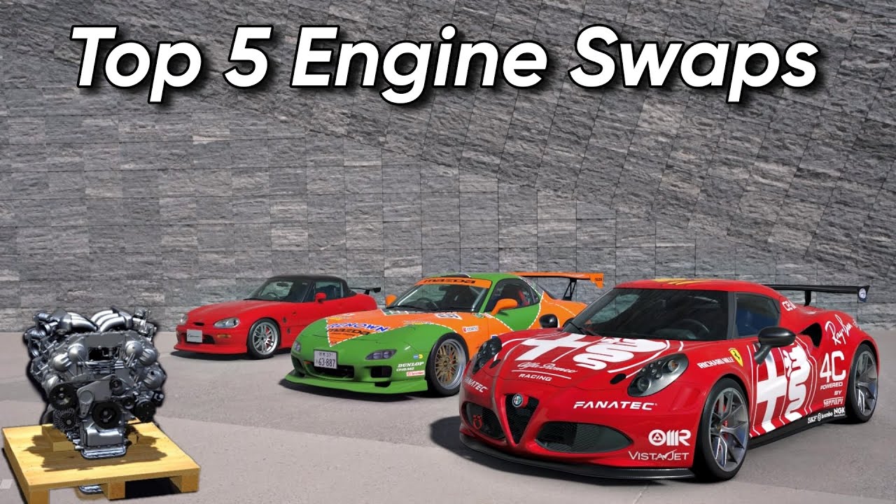 The craziest engine swaps in Gran Turismo 7