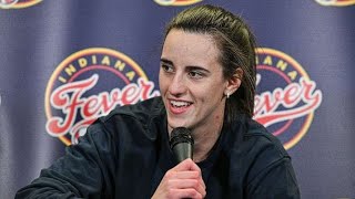 Caitlin Clark speaks on Raven Johnson after first preseason game.
