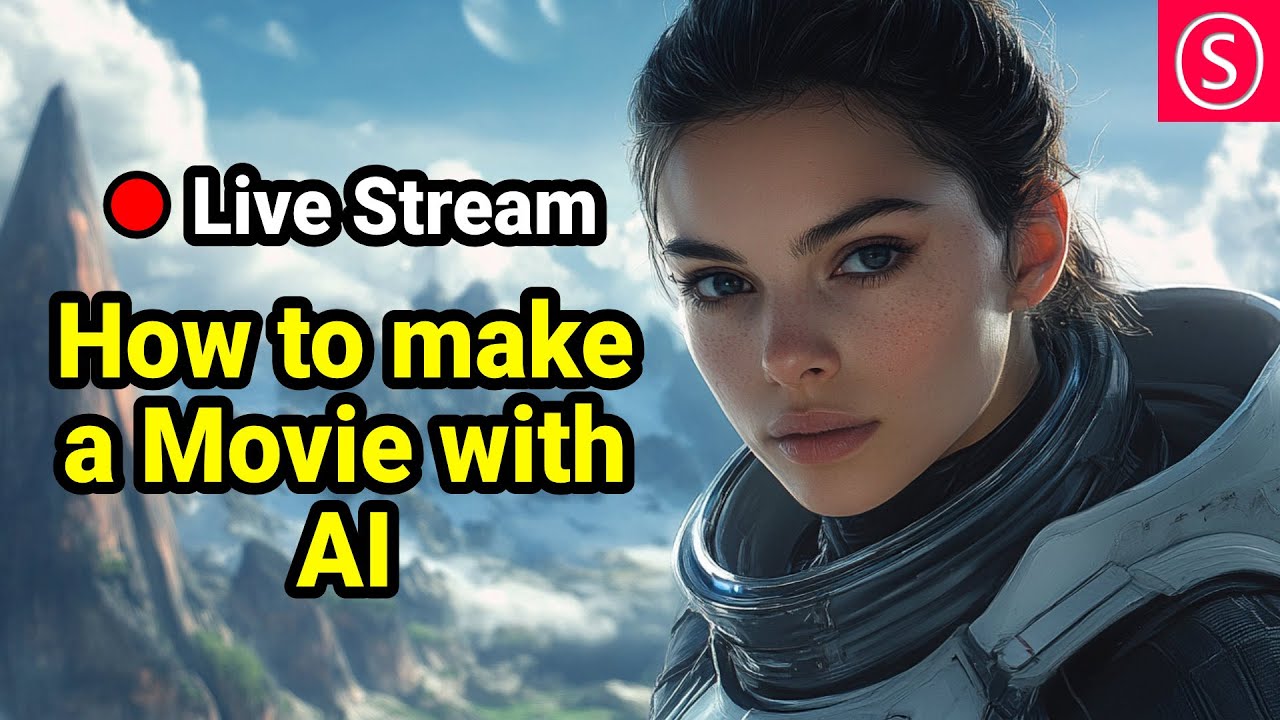 HOW TO make a MOVIE with AI – Live Stream – Join me & Have Fun HOW TO make a MOVIE with AI – Live Stream – Join me & Have Fun