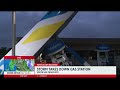 Winds topple gas station structure in South San Francisco