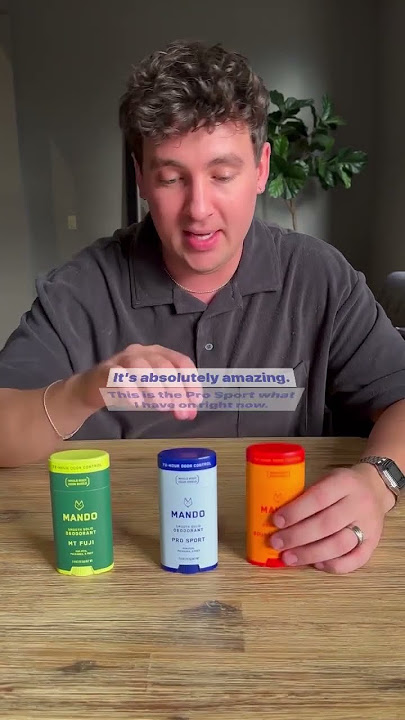 Order Mando for a better smelling package! Mando Whole Body Deodorant is unlike anything else.
