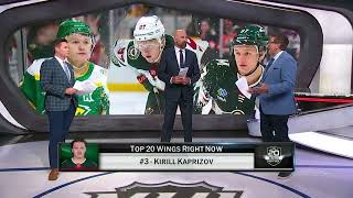 NHL Network's Top 20 Wings Right Now: #3 Kirill Kaprizov