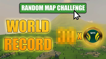 How I got the Random Map Challenge World Record