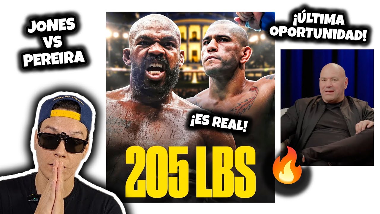 JONES vs PEREIRA en 205 LIBRAS💥 DANA deja la puerta abierta‼️