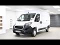 2024 Peugeot Boxer 335 2.2 Professional Premium + 5 Door Panel Van Icy White - YV73 BYZ - VanStar