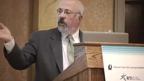 NCLD's RTI Leadership Forum - Edward Shapiro, Ph.D.