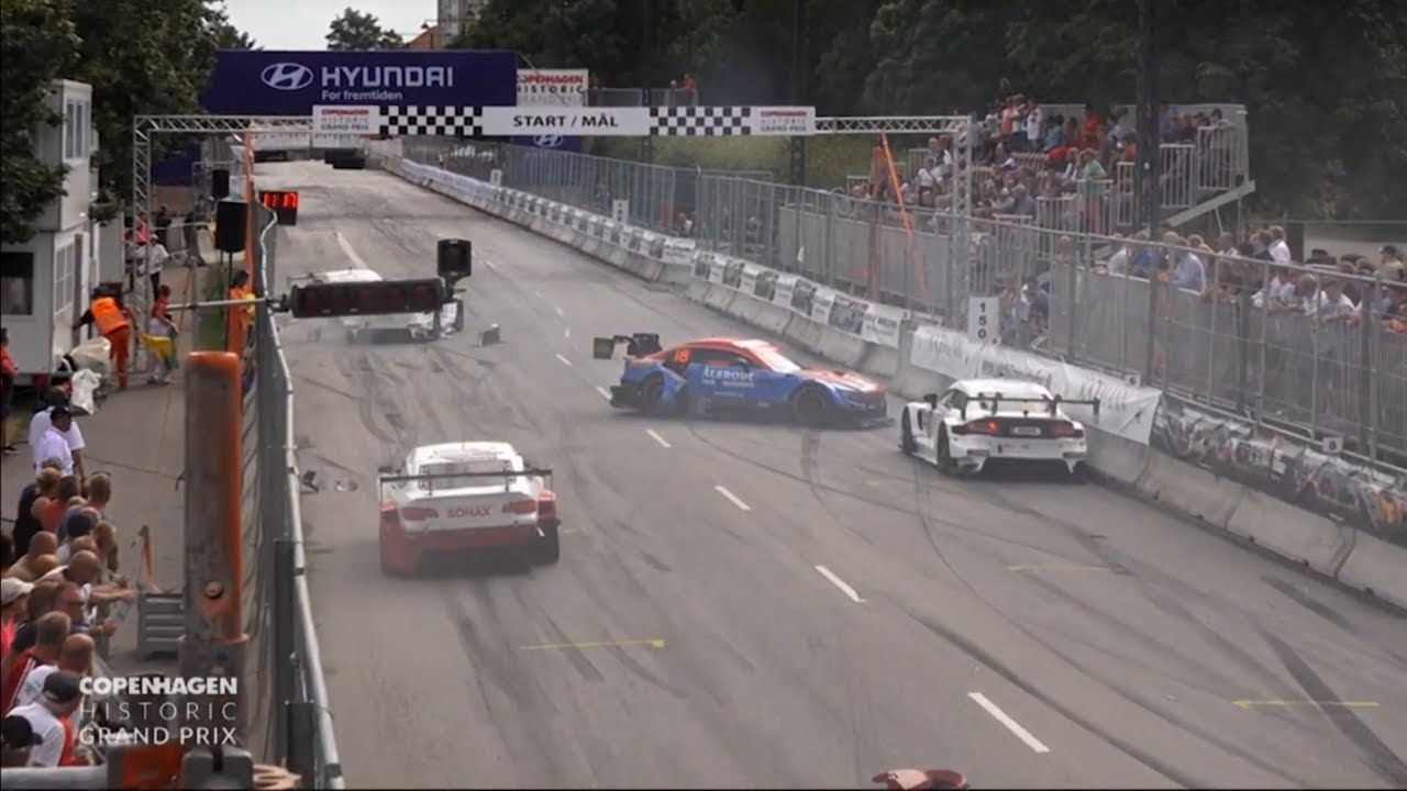 denmark weather Super GT Danmark 2019. Final Copenhagen Historic Grand Prix. Multiple Crash Red Flag