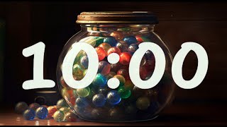 10 Minute Timer Marble Jar